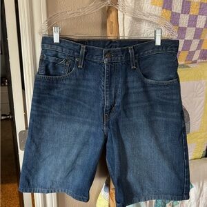 Levi's Dark Blue Men’s Denim Shorts